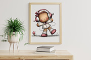Quirky Christmas Clipart, an Illustration by Libby Wishes (Thumbnail 5 of 8)