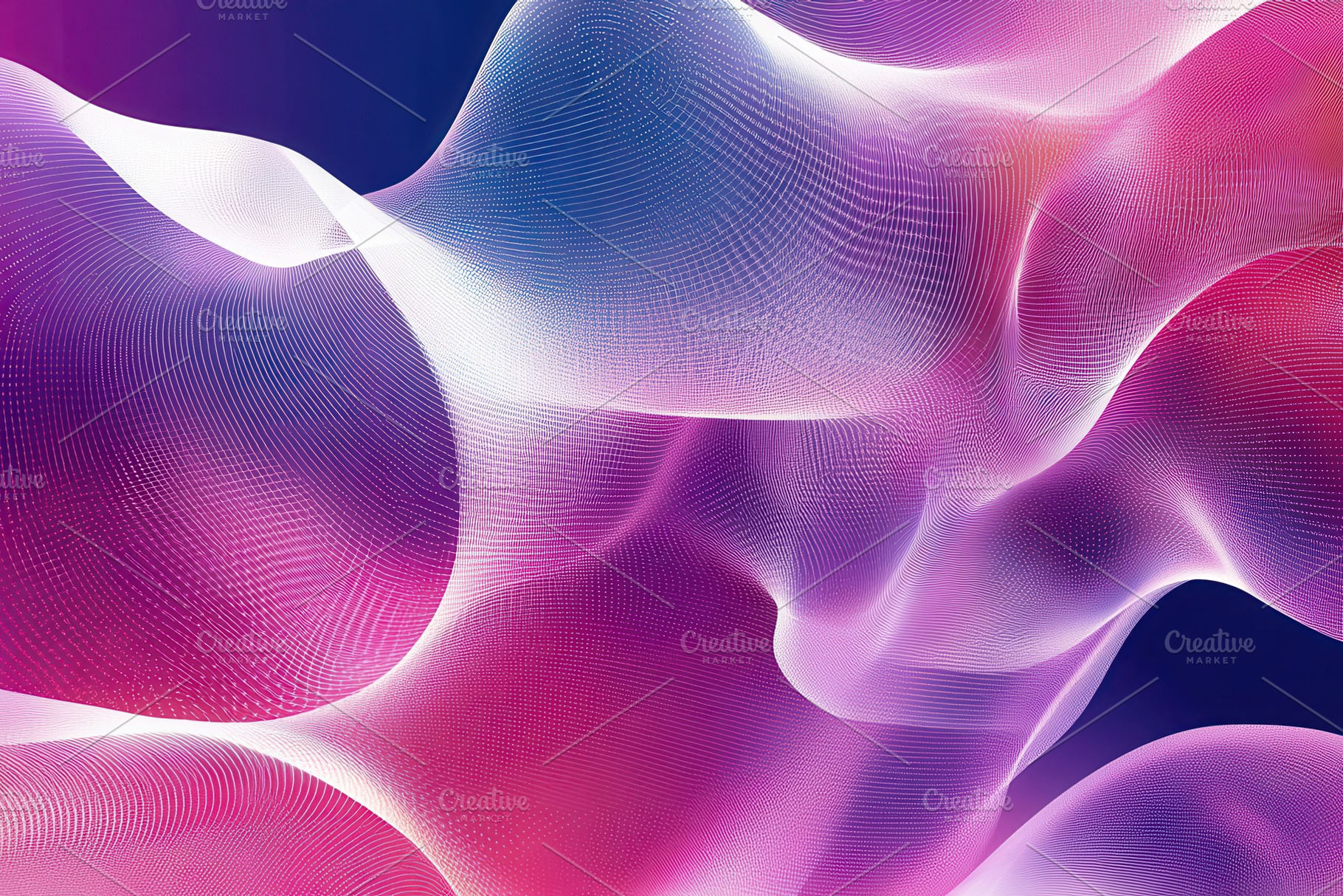 Abstract Purple Pink Wave Digital Ar, a Background Photo by Pixeness