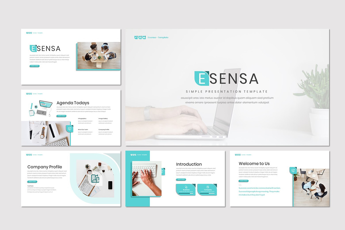 Esensa - Powerpoint Template, a Presentation Template by inspirasign (Photo 2 of 5)