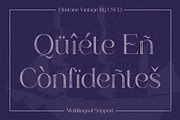 Glastone Vintage, a Serif Font by Craft Supply Co. (Thumbnail 7 of 8)