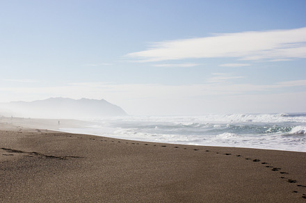 Waves featuring beach, surf, and sand