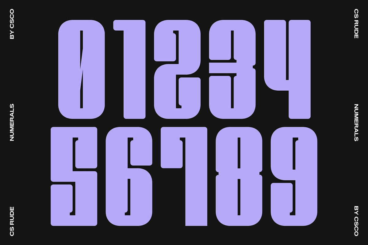 Rude – Condensed Font, a Sans Serif Font by Craft Supply Co. (Photo 6 of 8)