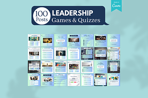 Leadership Bundle- Canva Templates