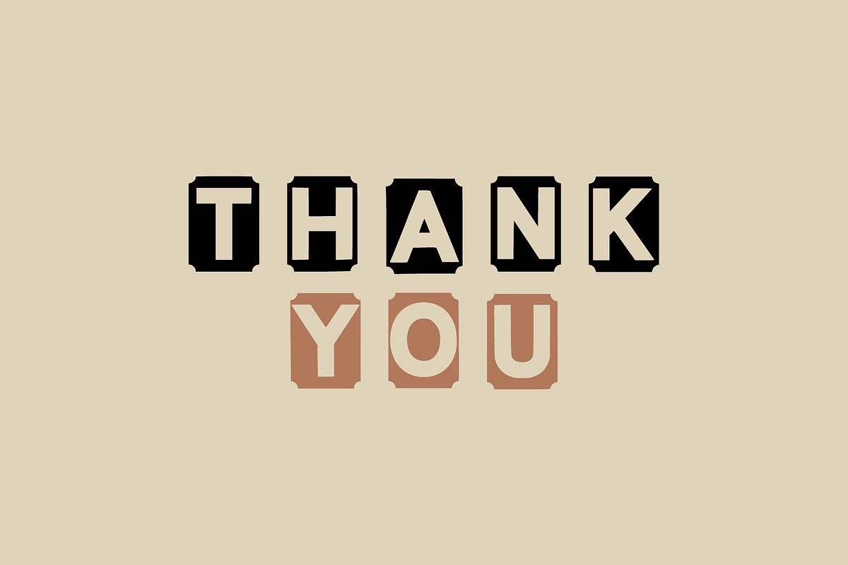 Box Letter Font, a Symbol Font by Fourteen Letter (Photo 7 of 7)