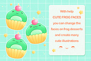 Cute Procreate Brushes, Frogs Stamp, an Animal Illustration by InkPrintsTattoo (Thumbnail 7 of 7)