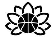 Basketball Lotus Emblem, an Object Graphic by Gfx_Store (Thumbnail 3 of 15)