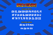 Brootahh Comic Typeface, a Sans Serif Font by alit design (Thumbnail 9 of 16)