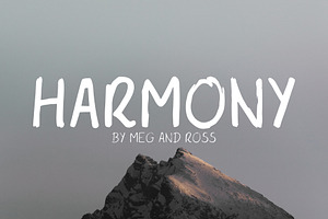 Harmony - Handwritten Font