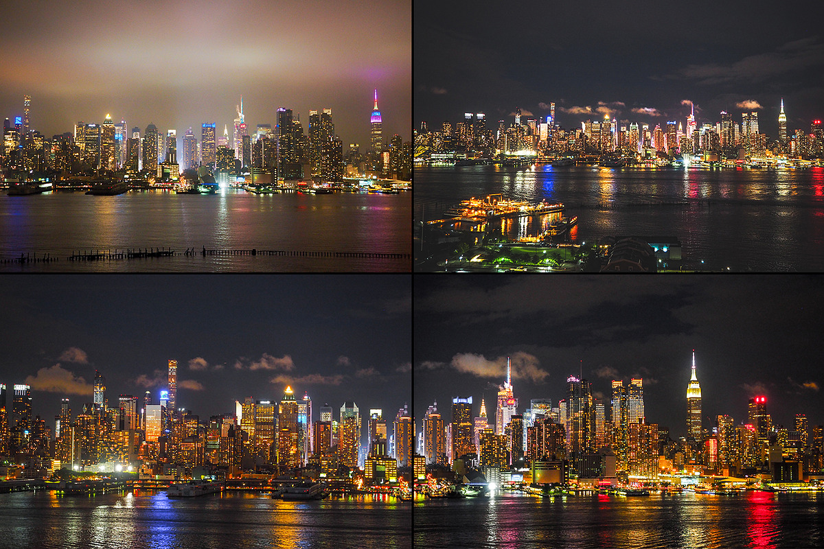 Manhattan at night from NJ / 33pics, a Graphic by tydla (Photo 5 of 9)