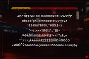 Reaven - Futuristic Display Font, a Sans Serif Font by Storiatype (Thumbnail 2 of 7)