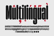 Homura - Condensed, a Sans Serif Font by Arterfak Project (Thumbnail 10 of 14)