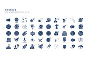 Space icon set, an Icon by Icongeek26 (Thumbnail 2 of 6)