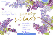 BUNDLE BLUE Florals -85%, an Illustration by watercolorwild.graphics (Thumbnail 2 of 11)