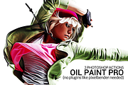 Oil Paint Actions, an Action Add-On by Designer Essentials (Thumbnail 1 of 10)