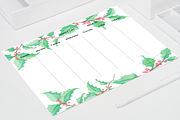 Holly Holiday Planner, a Stationery Template by CosmicMedium (Thumbnail 5 of 6)