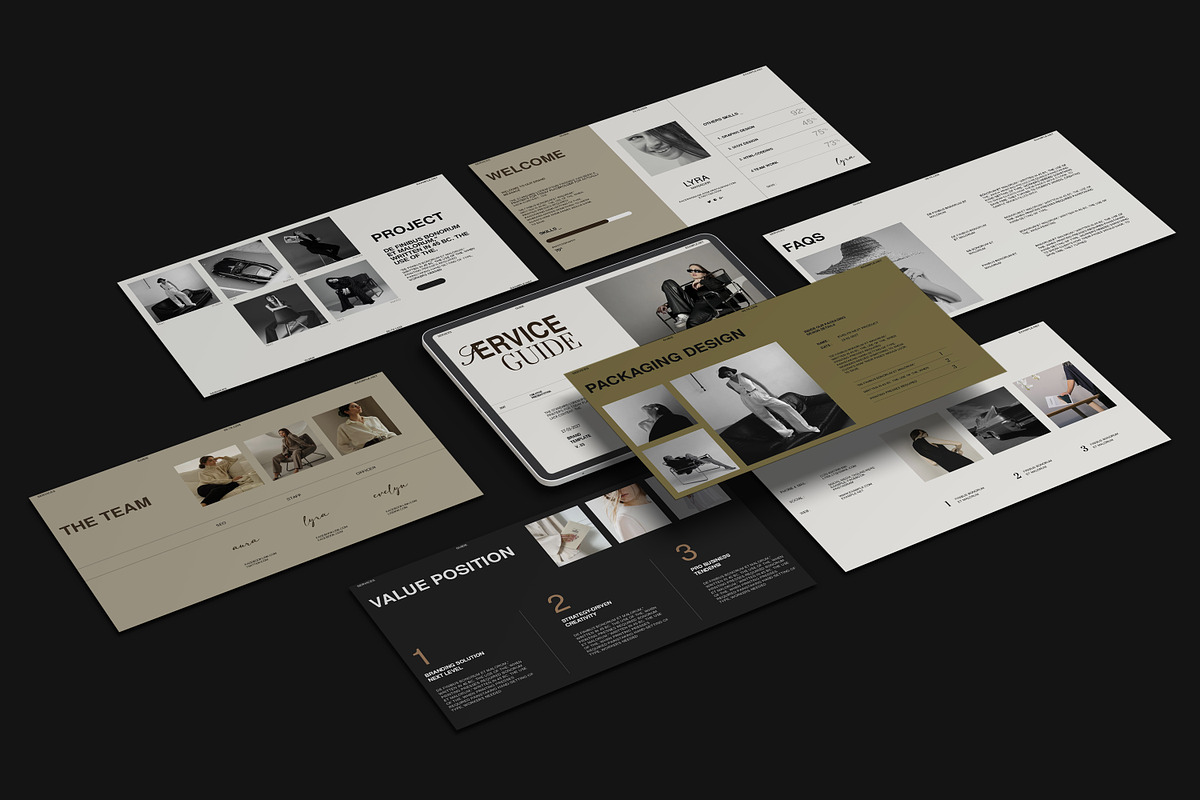 Service Guide Template, a Presentation Template by slidestock55 (Photo 12 of 15)