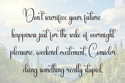 Eighteen | Script Font, a Handwritten Font by Scratchones (Thumbnail 6 of 9)