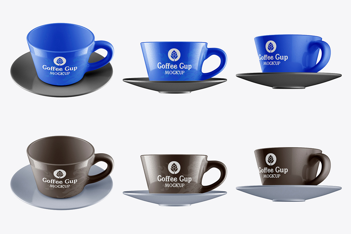 Coffee Cup Mockup, a Product Mockup by OneVectorStock (Photo 1 of 3)