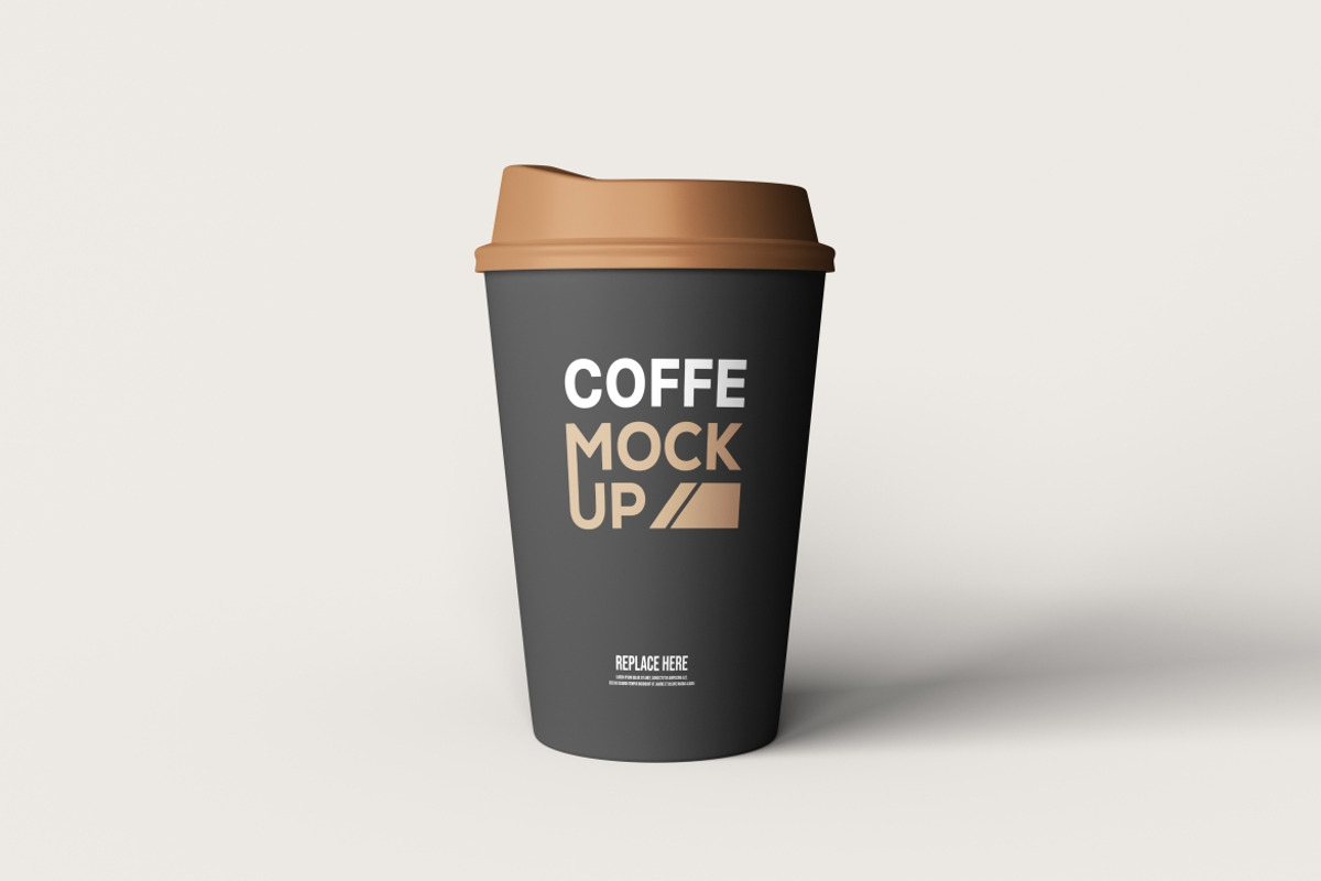 Coffe cup mockup sets, a Cups & Container Mockup by LOGTURNAL (Photo 4 of 4)