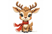 charming vintage Christmas clipart, a Seasonal Illustration by Creative design (Thumbnail 7 of 7)