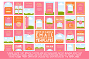 Orange Pink Email Templates, an Email Template by SunshineStudioBoutique (Thumbnail 7 of 10)