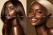 Luxury Melanin Hair Stock Photos, a Photo by The Vibe Studios (Thumbnail 7 of 9)
