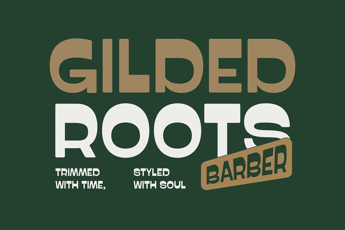 PRAK Trotoer - Vintage Display Font, a Sans Serif Font by Healltica.std (Photo 20 of 27)