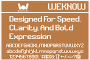 Road Runner font, a Sans Serif Font by weknow (Thumbnail 4 of 8)