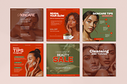 Skincare coach - Instagram Templates, a Social Media Template by My Template Studio (Thumbnail 6 of 25)