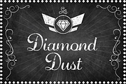 Diamond Dust ©, a Script Font by Herofonts (Thumbnail 1 of 3)