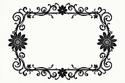8 Lotus Floral Frame Bundle, an Illustration by Designs_River (Thumbnail 8 of 9)