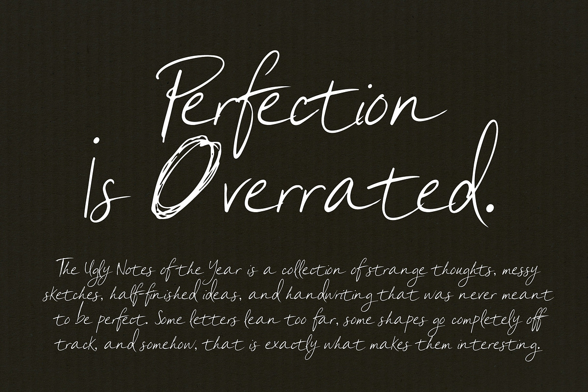 Quick Wrockers - the Ugly Notes, a Handwritten Font by HypeWorksCo (Photo 17 of 19)