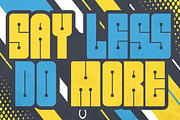 Bold Block - Display Bold Condensed, a Font by PutraCetol Studio (Thumbnail 2 of 5)