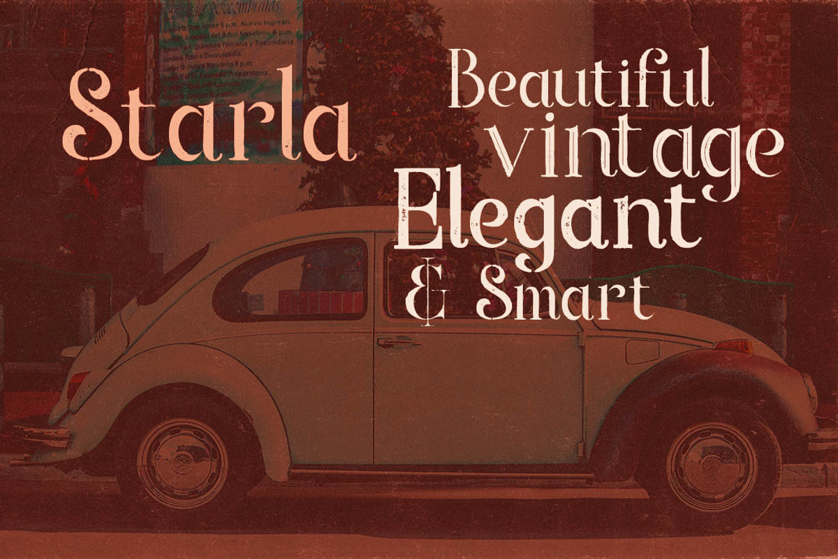 Starla - Display Font preview 3