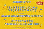 Hot Potato - All Caps Display Font, a Sans Serif Font by Gassstype (Thumbnail 7 of 8)