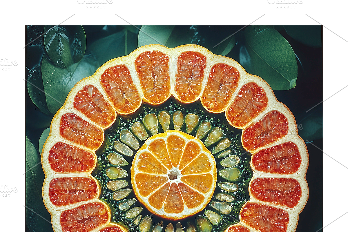 Muit Co · Retro Fruit Mandalas, a Food Illustration by milatovar (Photo 9 of 22)