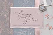 Evening garden - gold and graphics, a Texture Graphic by long summer (Thumbnail 1 of 16)