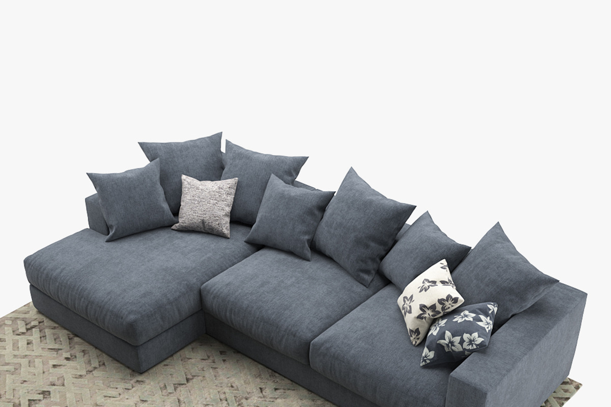 sofa BoConcept Cenova GK52 (DK52), a Furniture 3D Model by Alartimodels (Photo 8 of 15)