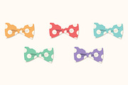 Bow Ties & Neckties Clipart Set, a Work Illustration by Digital Sugar (Thumbnail 2 of 3)