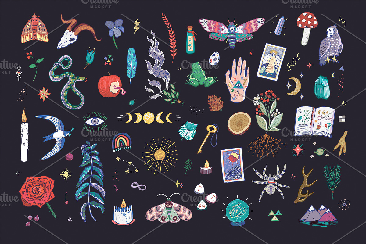 Mystical Forest, an Object Illustration by GooseFrol (Photo 1 of 11)