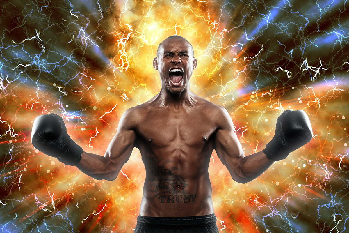Thunder Burst Photoshop Action, an Action Add-On by MRI STUDIO (Photo 5 of 11)