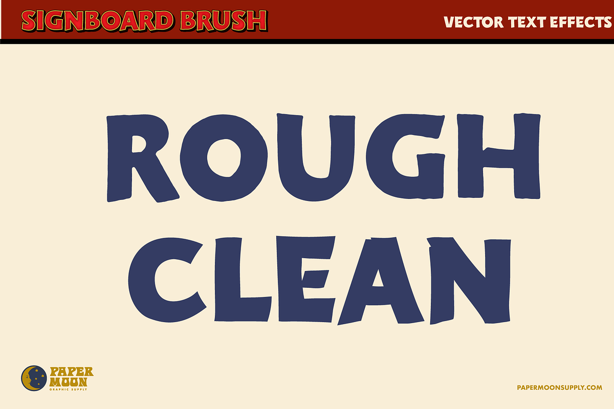 PM-Signboard Brush, a Handwritten Font by Paper Moon Graphic Supply (Photo 3 of 10)