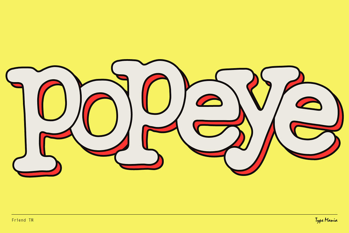 Friend TM – Chummy Slab, a Slab Serif Font by Type Mania (Photo 11 of 12)