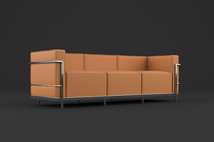 3D Models For Blender 5 Modern Sofas