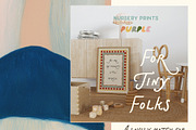 For Tiny Folks - nursery art prints, a Background Graphic by Purple (Thumbnail 2 of 7)
