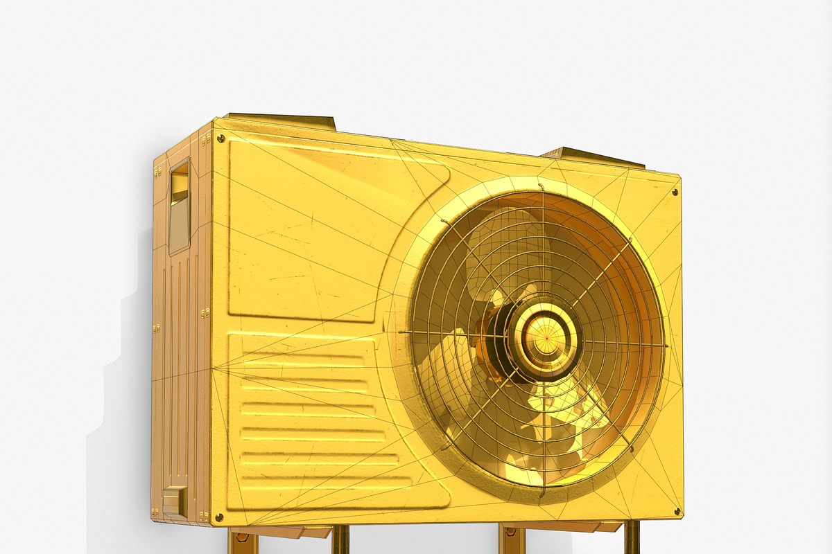 Sci-fi Air conditiong PBR, an Object 3D Model by Daniel Mikulik (Photo 17 of 20)