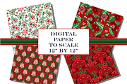 Christmas Boho Indian Patterns, a Pattern Graphic by RachelStudio (Thumbnail 6 of 8)