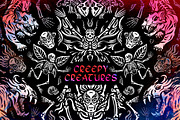 Creepy creatures, an Illustration by OlgaSoi007 (Thumbnail 1 of 5)