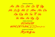 Moutre Monoline Signature, a Script Font by Maulana Creative (Thumbnail 7 of 7)