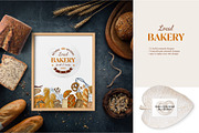 Local bakery. Types of bread., a Food Illustration by handsketched (Thumbnail 9 of 15)
